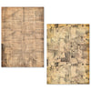 Ciao Bella LuMania NEWSPAPERS A5 Tissue Paper Set - 24 Sheets #ME003
