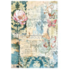 Ciao Bella LuMania QUINTESSENTIAL A4 Mixed Media Decoupage Rice Paper - 4 Sheets #MF003