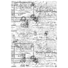 Ciao Bella LuMania MEANINGFUL MEMORIES A4 Mixed Media Decoupage Rice Paper - 4 Sheets #MF005