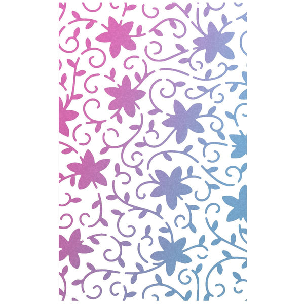 Ciao Bella TIMELESS MOMENTS - CORINTH Texture Stencil 5" x 8" #MS064