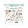 Mintay COASTAL MEMORIES Paper Die Cuts Ephemera 60 Pieces #Mt-Coa-LSC