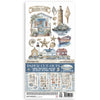 Stamperia SILENT SEA Paper Cut Outs Double Face 4 sheets #SBBCT12