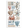 Stamperia SILENT SEA Paper Cut Outs Double Face 4 sheets #SBBCT12