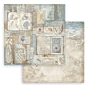 Stamperia SILENT SEA 8X8 Double Faced Paper 10 Sheets + Bonus #SBBS125