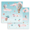 Stamperia CANDY CHRISTMAS 8X8 Double Faced Paper 10 Sheets + Bonus #SBBS129