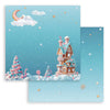 Stamperia CANDY CHRISTMAS 8X8 Double Faced Paper 10 Sheets + Bonus #SBBS129