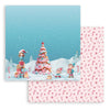 Stamperia CANDY CHRISTMAS 8X8 Double Faced Paper 10 Sheets + Bonus #SBBS129