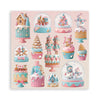 Stamperia CANDY CHRISTMAS 12x12 Single Sided Scrapbook Paper 22 pcs #SBBXLB27