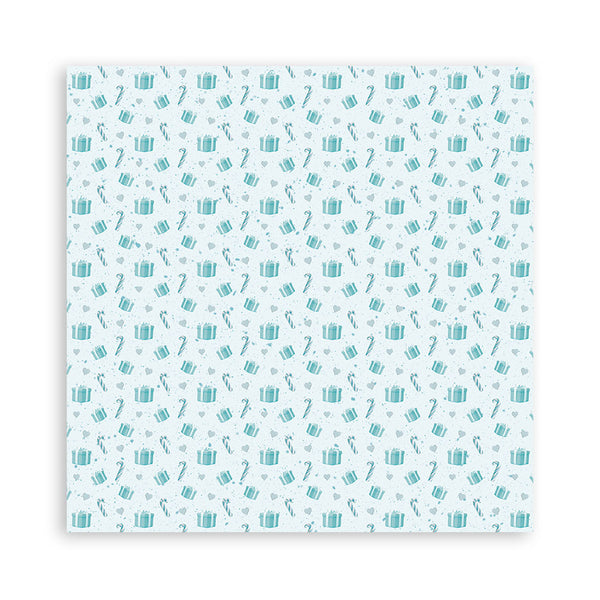 Stamperia CANDY CHRISTMAS 12x12 Single Sided Scrapbook Paper 22 pcs #SBBXLB27