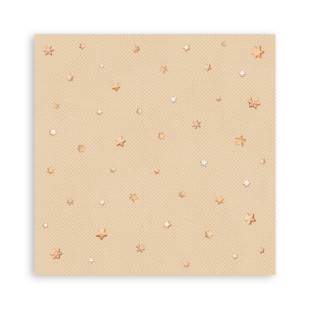 Stamperia CANDY CHRISTMAS 12x12 Single Sided Scrapbook Paper 22 pcs #SBBXLB27