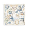 Stamperia TIMELESS STICKERS 4 Sheets #SBSTK02