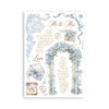 Stamperia TIMELESS Washi Pad 8 Sheets A5 #SBW20