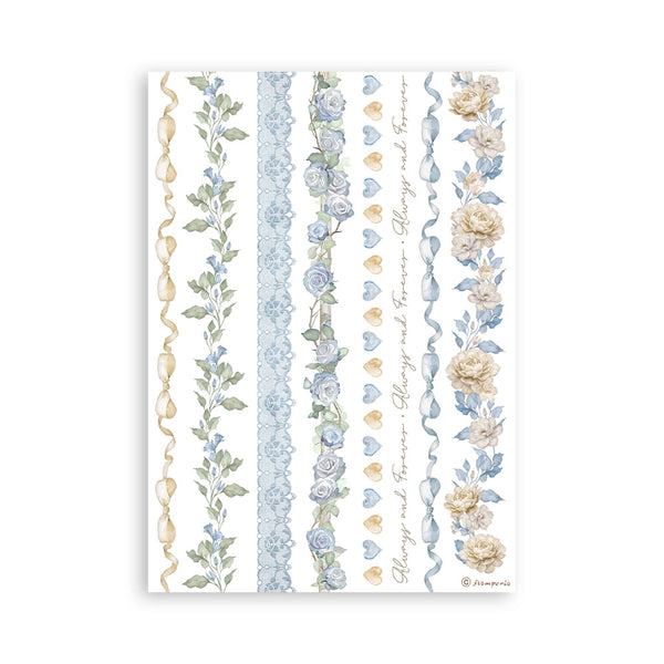 Stamperia TIMELESS Washi Pad 8 Sheets A5 #SBW20