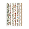 Stamperia THE OWL'S HOUSE Christmas Washi Pad 8 Sheets A5 #SBW23