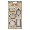 Tim Holtz idea-ology DECO FRAMES Adornments Metal 5 pcs #TH93792