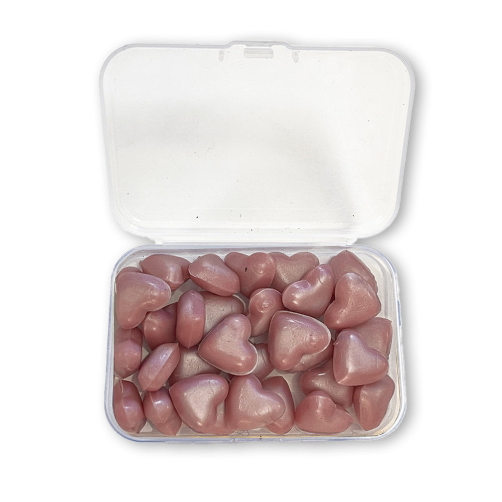 Stamperia WAX and SEALS Collection - PEARL PINK Heart Shape Wax Refill 20 grams #WAXC20