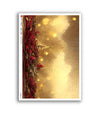 Paper Designs GOLD BOKEH Holiday Scene A4 Decoupage Rice Paper #CHRISTMAS 0356