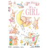 Ciao Bella Decoupage NINNA NANNA GIRL Rice Paper A4 Mixed Media CBRP049