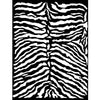Stamperia Mix Media Art SAVANA ZEBRA PATTERN Stencil 20x25 cm #KSTD101