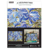 Re-Design with Prima ENCHANTING IRIS A1 Decoupage FIBER 23.4" x 33.1" #660574