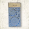 ROCOCO CLOCKS LaBlanche Silicone Moulds Molds 5" x 8" Mixed Media Food Safe Resin Decor #LBMF085 Limited Edition