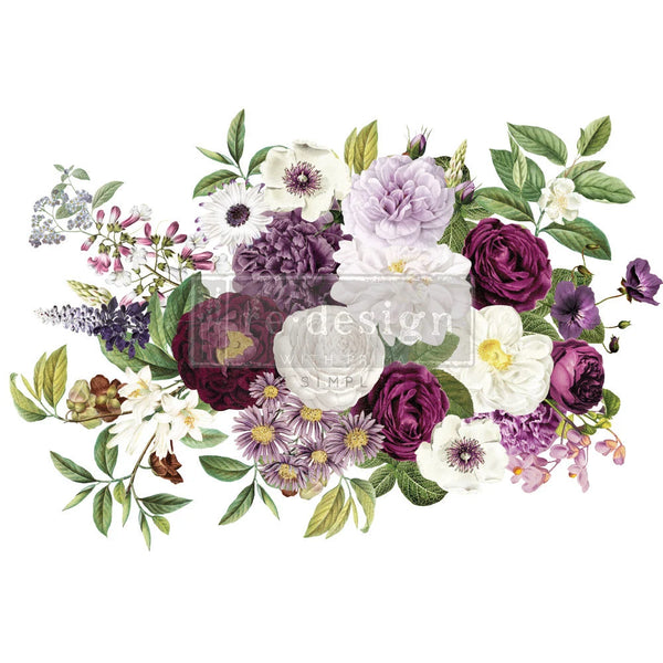 Re-design Prima Decor Transfer Meet Me In The Garden 24"x35" #663483