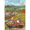 Stamperia SUNFLOWER ART A4 Rice Paper SELECTION Decoupage #DFSA4XSF