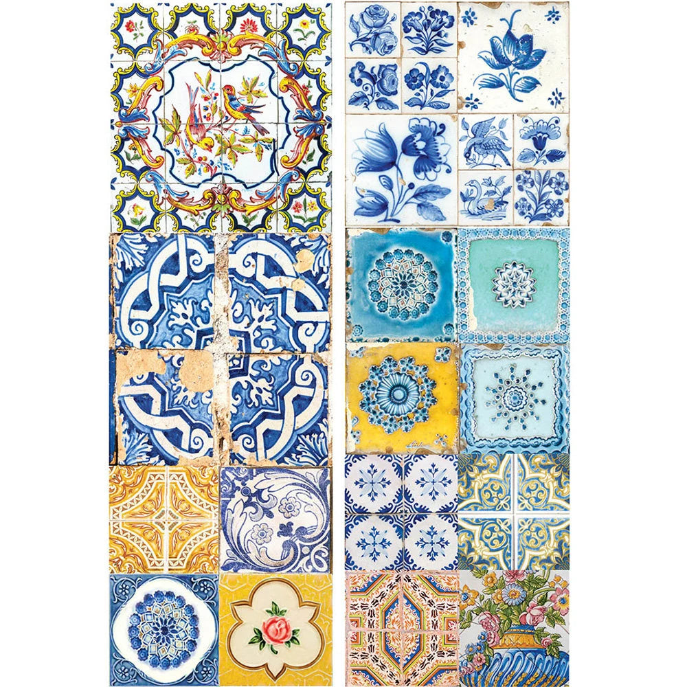 Re-design with Prima CERAMIC TILES II Decor Transfer 24