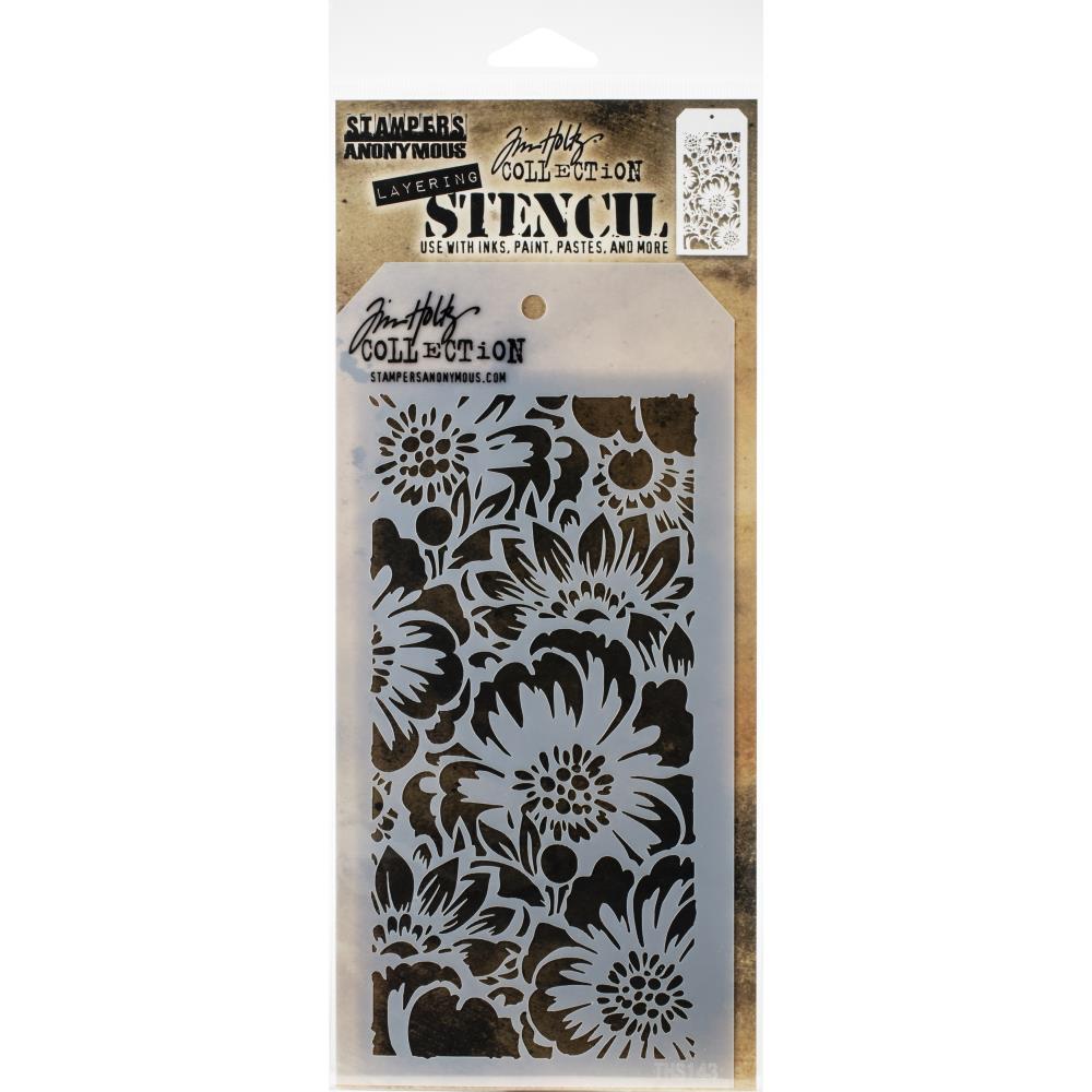 Tim Holtz BOUQUET Layering Stencil 4 1/8