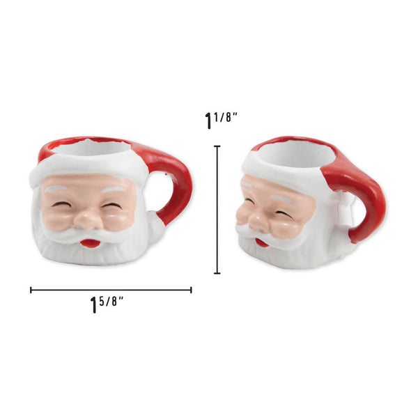 Tim Holtz idea-ology SANTA MUGS Christmas 2 pcs  #TH94419