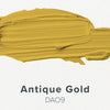 Antique Gold color swatch on a white background with 'DAO9' label