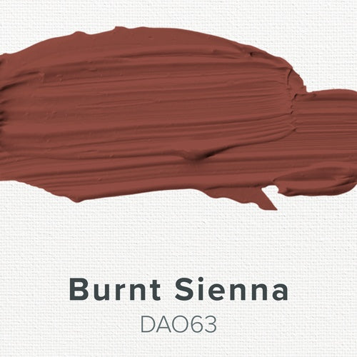 Burnt Sienna color swatch on a white background