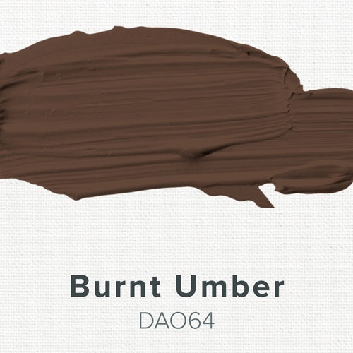 Burnt umber color swatch on a white background with 'DAO64' label