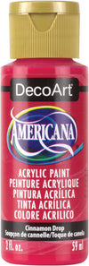 DecoArt CINNAMON DROP Americana Acrylic Paint 2 oz. Bottle - #DA308