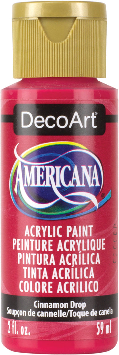 DecoArt CINNAMON DROP Americana Acrylic Paint 2 oz. Bottle - #DA308