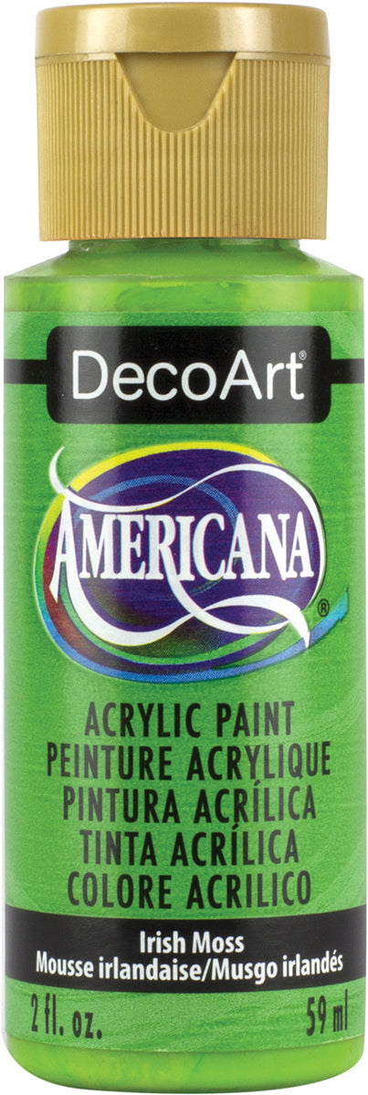 DecoArt IRISH MOSS Americana Acrylic Paint 2 oz. Bottle - #DA312