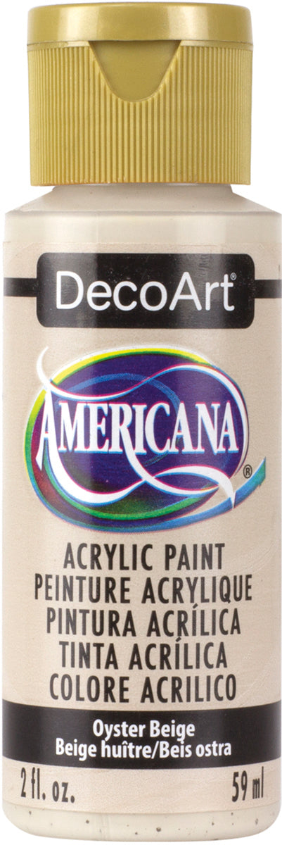DecoArt OYSTER BEIGE Americana Acrylic Paint 2 oz. Bottle - #DA313