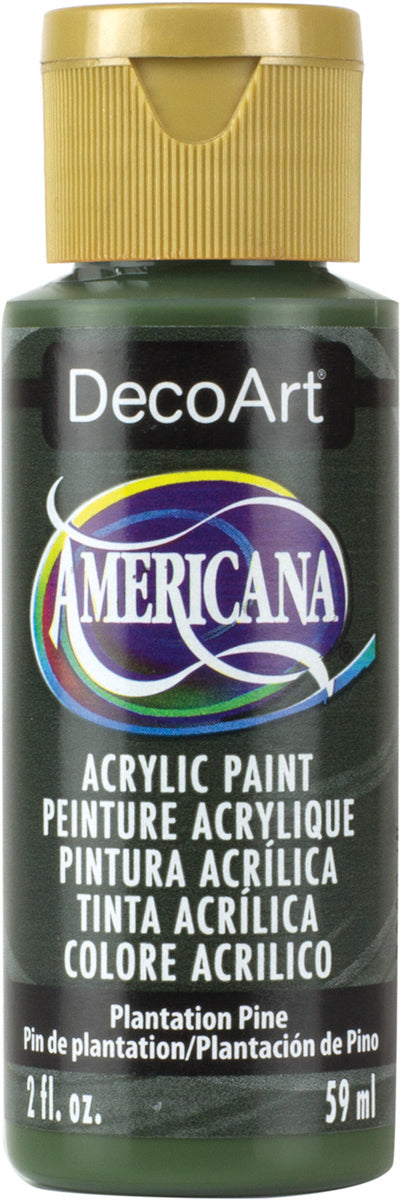 DecoArt PLANTATION PINE Americana Acrylic Paint 2 oz. Bottle - #DA113