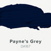 DecoArt PAYNES GREY Americana Acrylic Paint 2 oz. Bottle - #DA167
