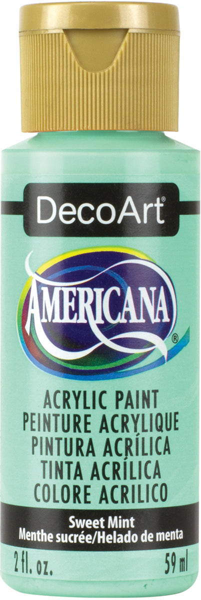 DecoArt SWEET MINT Americana Acrylic Paint 2 oz. Bottle - #DA317