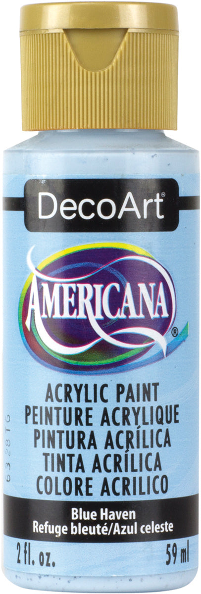 DecoArt BLUE HAVEN Americana Acrylic Paint 2 oz. Bottle - #DA318