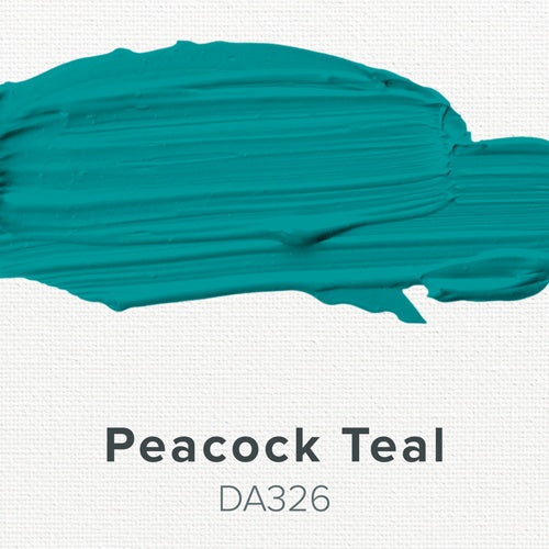DecoArt PEACOCK TEAL Americana Acrylic Paint 2 oz. Bottle - #DA326