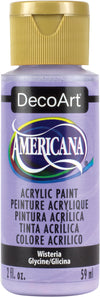 DecoArt WISTERIA Americana Acrylic Paint 2 oz. Bottle - #DA211