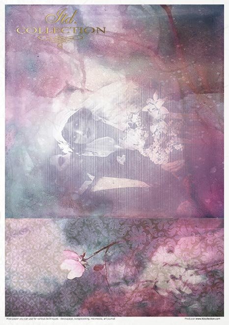 ITD Collection IN LOVE A4 Rice Paper Set 11 Sheets #RP016