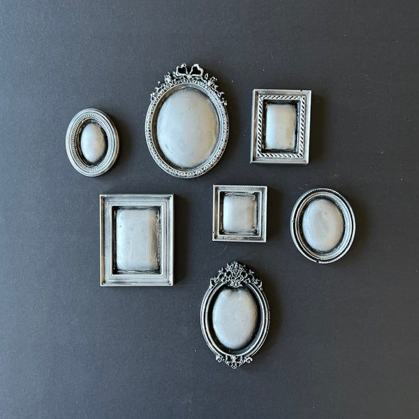 SMALL FRAMES LaBlanche Silicone Moulds Molds 5" x 8"  Mixed Media  Food Safe Resin Decor  #LBMF113