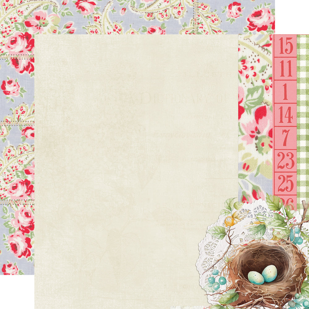 Simple Stories Simple Vintage SPRING GARDEN 12x12 Collection Kit #20700