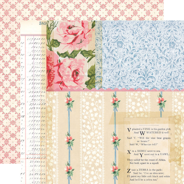 Simple Stories Simple Vintage SPRING GARDEN 12x12 Collection Kit #20700