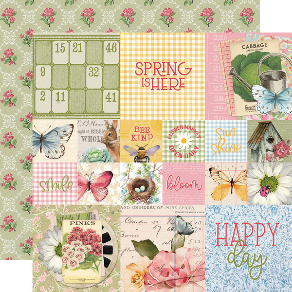 Simple Stories Simple Vintage SPRING GARDEN 12x12 Collection Kit #20700