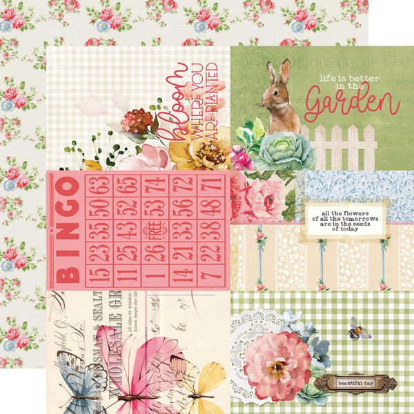 Simple Stories Simple Vintage SPRING GARDEN 12x12 Collection Kit #20700