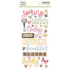 Simple Stories VINTAGE SPRING GARDEN Foam Stickers 60 pcs #21731